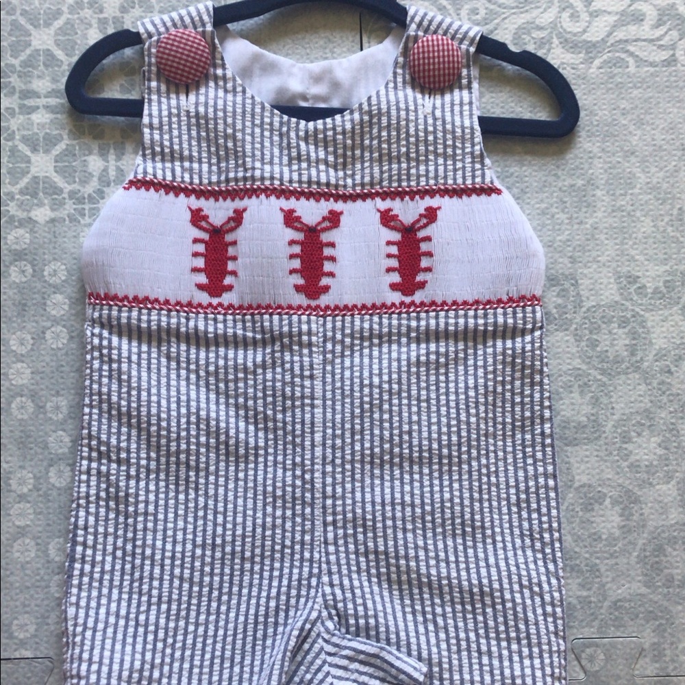 Stitched and smocked